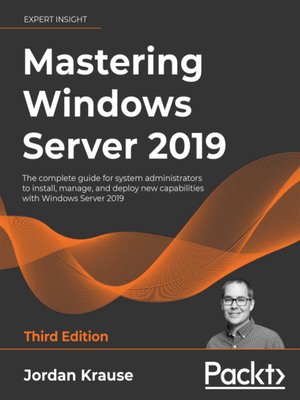 cover image of Mastering Windows Server 2019